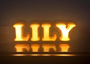 3d Printed Name Lights - Etsy