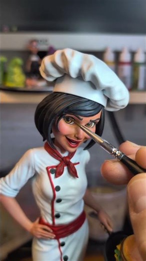Watch This 3D Michelle Figurine Come to Life! | Cooking Fever Mini Sculpture