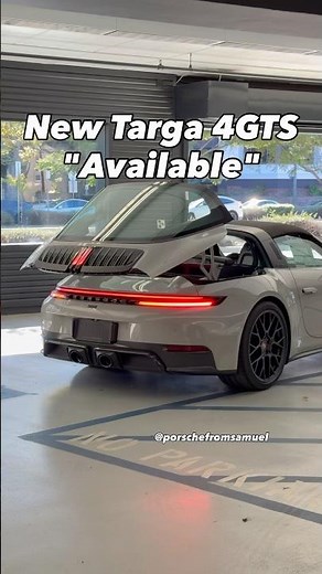 New Targa 4GTS available! Ask for Samuel! #porsche911 #targa #911targa