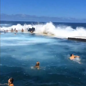 This natural swimming pool was formed from volcanic lava. | Insider Travel
