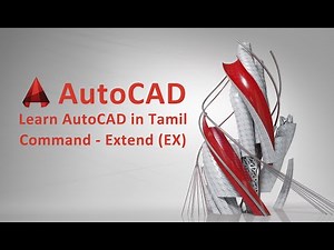 AutoCAD Tamil | Extend Command