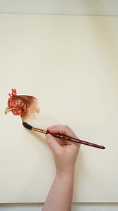 23K views · 636 reactions | Hen painting | Painted Wing | Facebook