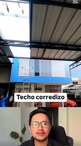¡Los techos corredizos son excelentes para patios! 🤩 #viralvideochallenge #viralvideoシ #trabajo #maquinas | DanielTube