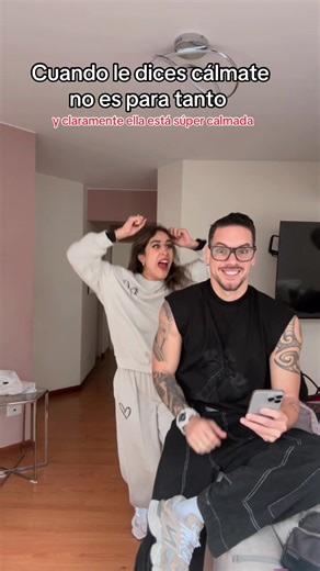 Que linda mi esposita siempre tan ZEN 😍 Ustedes son igual de calmadas? 😂 @MelissaPareds 🤍