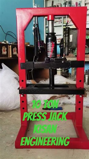 PRESS Jack Kisan Engineering 10 Ton👆💯