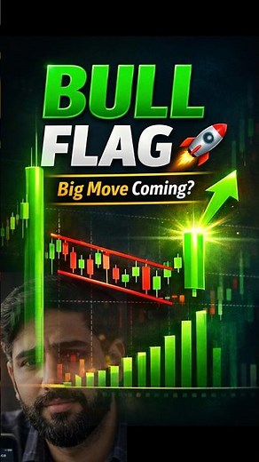 Bullish Flag Breakout 📈STRONG Uptrend #trading #candlestickpatterns #priceaction #stockmarket #bull