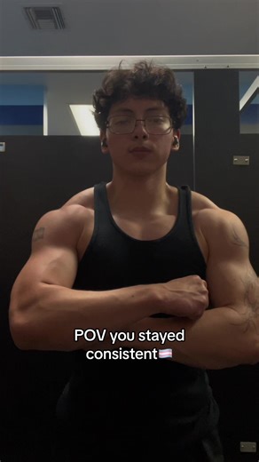 There arent any special exercises to blow up your muscle. Do some repeatedly and you will build muscle regardless of what they are. Just stay consistent and patient, because no one is going to do the work for you. Not even HRT. #gymtok #fyp #ftm #physique #viral #zyzz #aesthetic #davidlaid #gymshark #bodybuilding #lgbt #gymmotivation #bouldershoulder #transman #transftm
