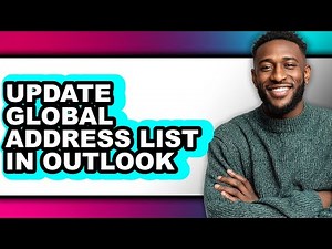 How to Update Global Address List in Outlook (updated)
