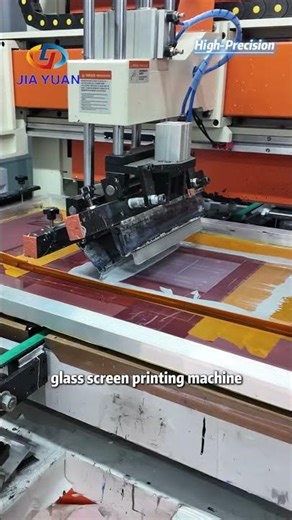 manual and auto machine prining speed #screenprinting #glassprinting #screenprint#glassfactory
