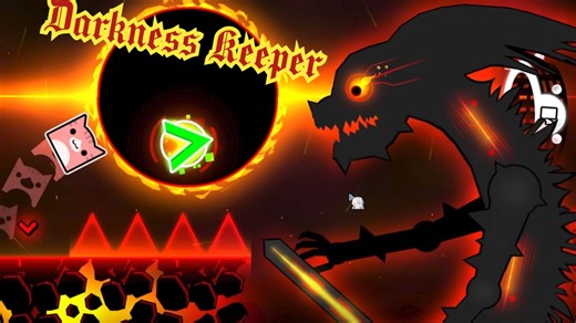 [几何冲刺]Doom岛最终关 Darkness Keeper [3/3 Coins]