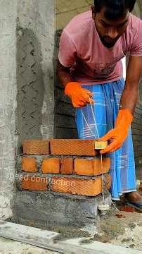 Correct rules for masonry civil work #construction #shortvideo #new #work