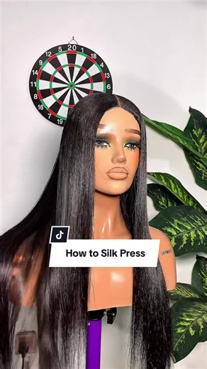 TUTORIAL on How to Silk Press your Bone Straight Hair. I hope you found this helpful. If you are interested in learning more kindly send a Dm #CapCut #nflifestyle #howtosilkpress #howtostylebonestraighthair #bonestraightwigs