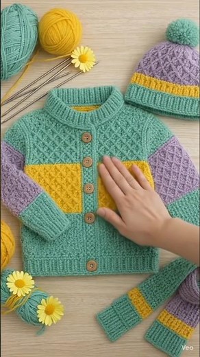 easy & cute knitting kids sweater design ideas for beginners#diy #how #2026