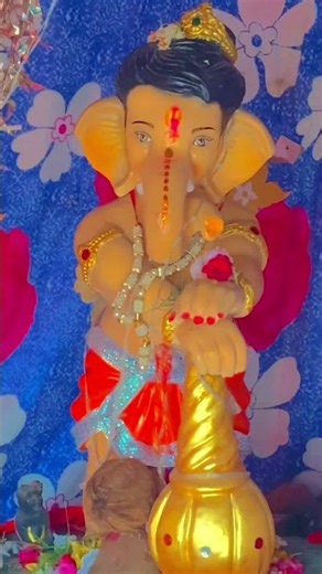 Gnpati Papa#ganpati#Ganesh Bhagwan #shor….😎😅🥱💓