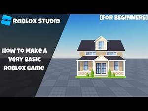How to make a Very BASIC Roblox Game! [For Beginners] (Roblox Studio Scripting Tutorial 2024)