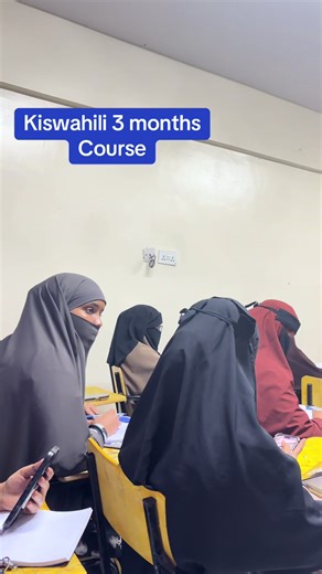 Kiswahili 3 months course