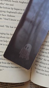 Lonely Bookish Ghost Laminated Bookmark - Etsy Canada