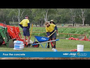 How to build a high efficiency sediment (HES) basin