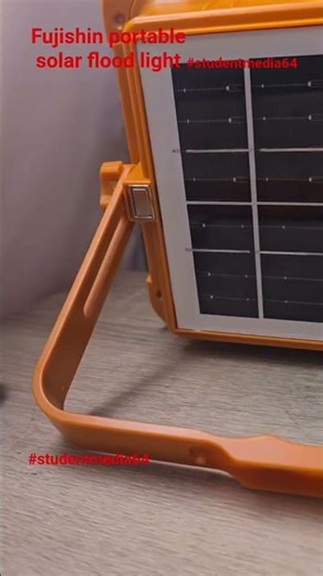 fujishin portable solar light #solar #light #portable #usbcharging #solarenergy #10000mahpowerbank