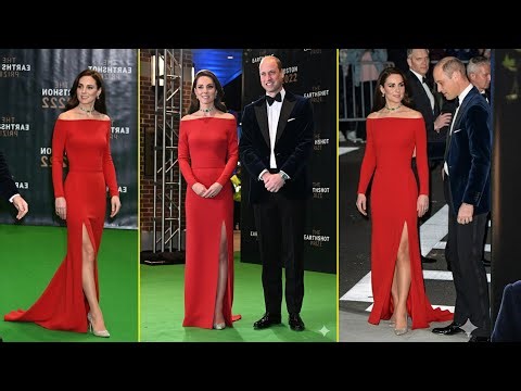 Catherine Stole the Spotlight In A Stunning Slit Dress As She Joined William At The Earthshot Prize