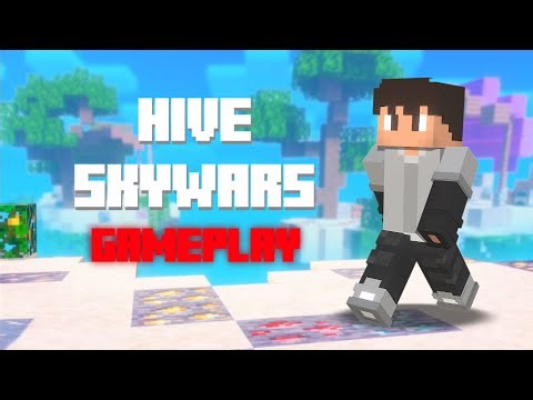Hive SkyWars Gameplay 4K 60FPS | MCPE/MCBE