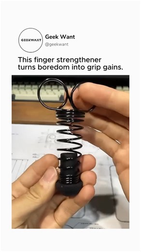 Geek Want | Product Link in Bio @geekwant⁠ Imagine having a stronger, more controlled grip whether you’re playing an instrument, lifting weights, or... | Instagram