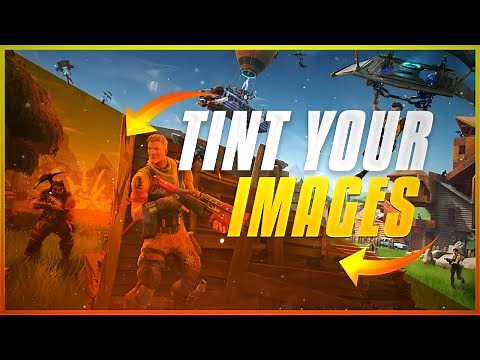 How to add a COLOR TINT to your IMAGES in Photopea!