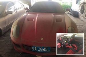 Ferrari 599 worth over £100,000 on sale for just £200 could become the 'world's cheapest' from the Italian manufacturer