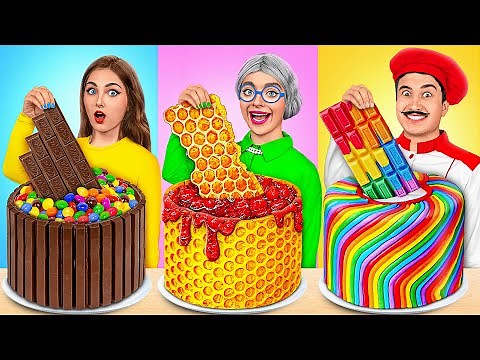 Me vs Grandma Cooking Challenge | Smart Gadgets vs Hacks by TeenDO Challenge