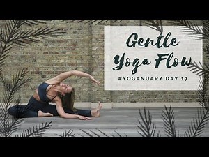 DAY 17: GENTLE YOGA FLOW | Yoganuary Yoga Challenge | CAT MEFFAN