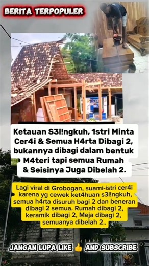 KETAHUAN SELINGKUH ISTRI MINTA CERAI #fypシ゚viral