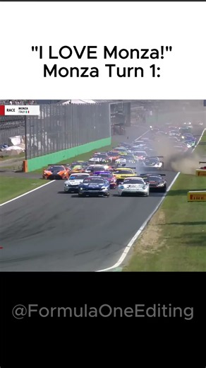 "At Least We Got Through Turn 1" #monza #f1
