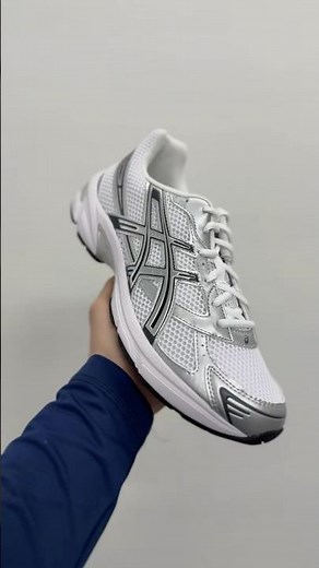 ASICS GEL-1130 White Pure Silver 🧊 Clean & Comfort King! 👟✨ #sneakers#shoe #asicsgelnyc #asics