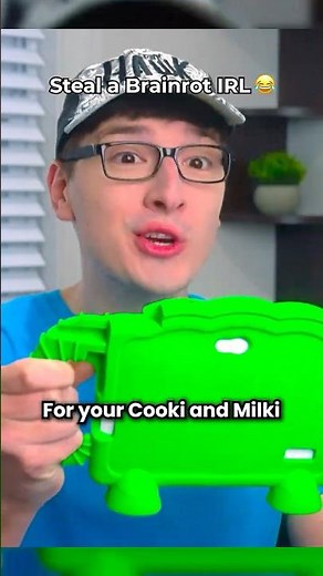 Steal a Brainrot IRL Getting Cooki and Milki 😂