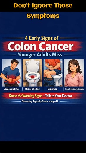 4 Colon Cancer Warning Signs Young Adults Ignore