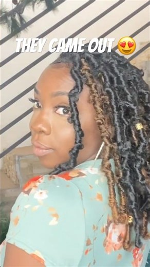 Soft Butterfly Locs on Natural Hair 🦋 | They Came Out SO Good 😍