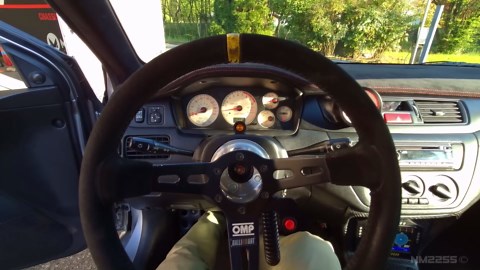 Group N Mitsubishi Lancer EVO 8 RS with Turbo Anti Lag Flame Test on Dyno