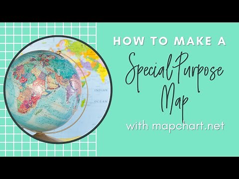 How to Create a Special Purpose Map with mapchart.net