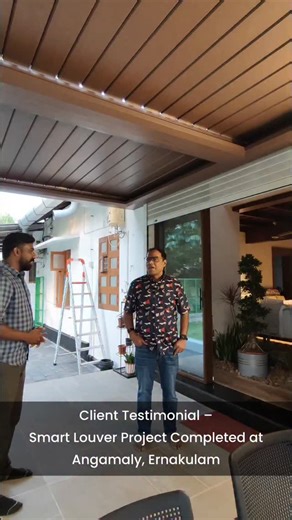 Our latest Smart Louver Roof Installation in Angamaly, Ernakulam stands as a symbol of precision engineering, premium design, and intelligent automation. Our client shared great feedback on the smooth operation, elegant finish, and overall experience with Insight Automations. From consultation to execution, we deliver excellence at every step. This testimonial reflects our dedication to quality craftsmanship and advanced automation technology. Looking for a smart louvered roof in Kerala? Want to