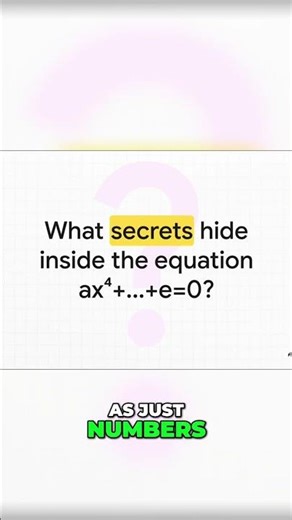 Unlock Math Secrets: Equations' Hidden Code Revealed! #shorts