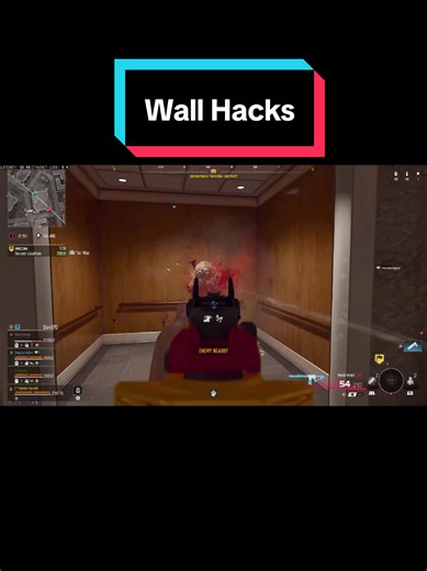 Caught Using Wall Hacks in Call of Duty Warzone