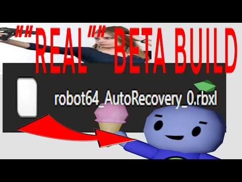 leaked Robot 64 ""beta"" build I found in my old OneDrive lmao
