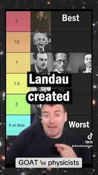 History's Greatest Physicists...Ranked?