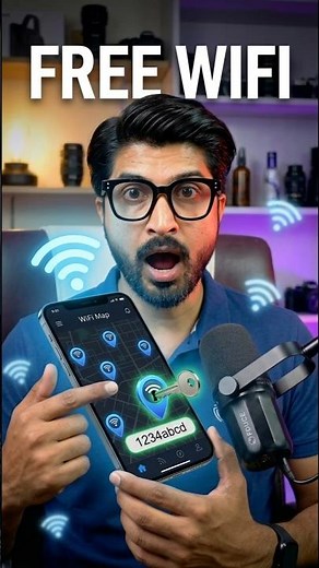 Free Wifi Anywhere 🌍🔥#techshorts #tech #freewifi #mobilehacks