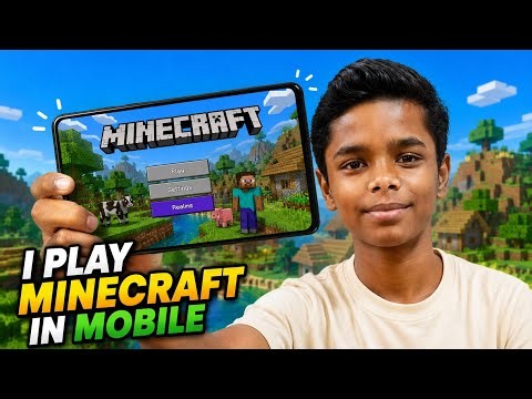 I Play Minecraft in Mobile | New Survival Series #1