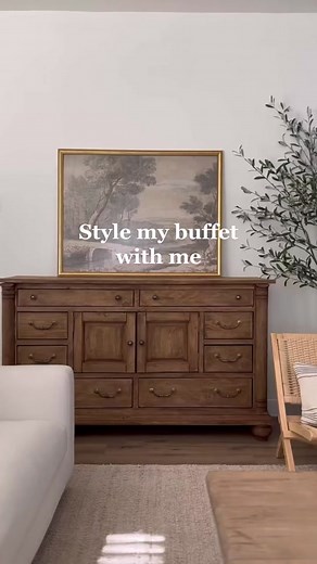 Buffet Styling Tips: Style Your Buffet Table with Vintage Vibes