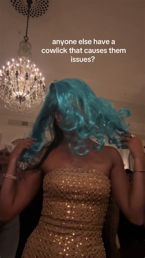 camera roll finds, is it me or the wig? #wig #wigtok #cowlickhair