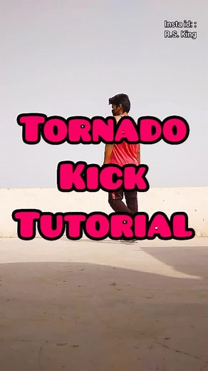 end me batao kya hua😁. tutorial accha laga to like❤️ kare#tornadokick #tutorial #foryou #foryourpage #fyp #rsmoves @tiktok