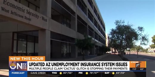 Arizonans experiencing issues with unemployment insurance system