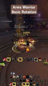 Arms Warrior Basic Rotation For Season 2 #worldofwarcraft #gaming #guide #foryou #wow
